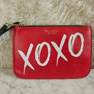 Victoria Secret XOXO Red Make Up Bag/Wrislet